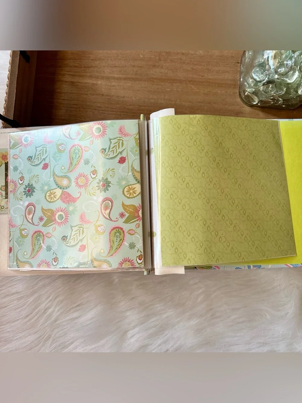 Momenta ATD 6x6 Scrapbook Album Kit Bundle Floral Butterfly Paper Craft Set
